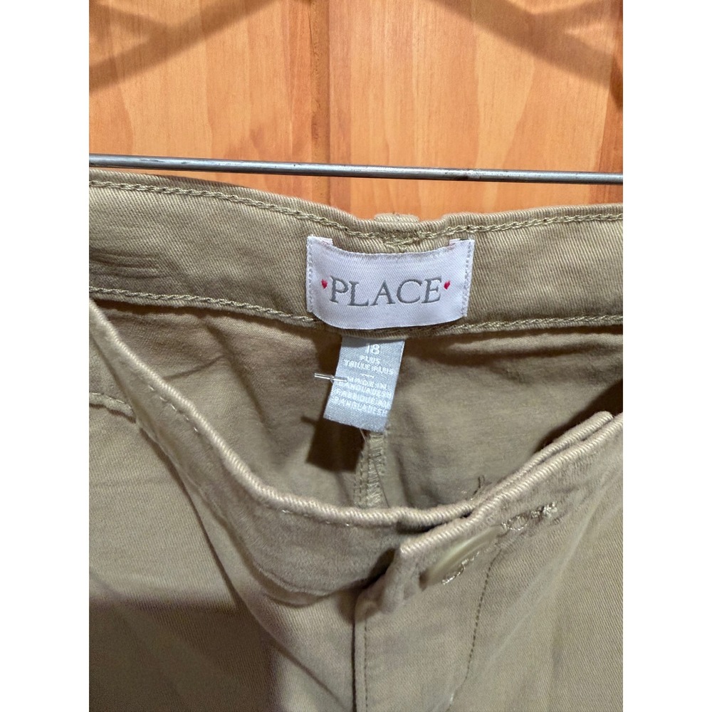 The Children's Place Boys Sandy Khaki Chino Stretch Pants - Picture 6 of 16